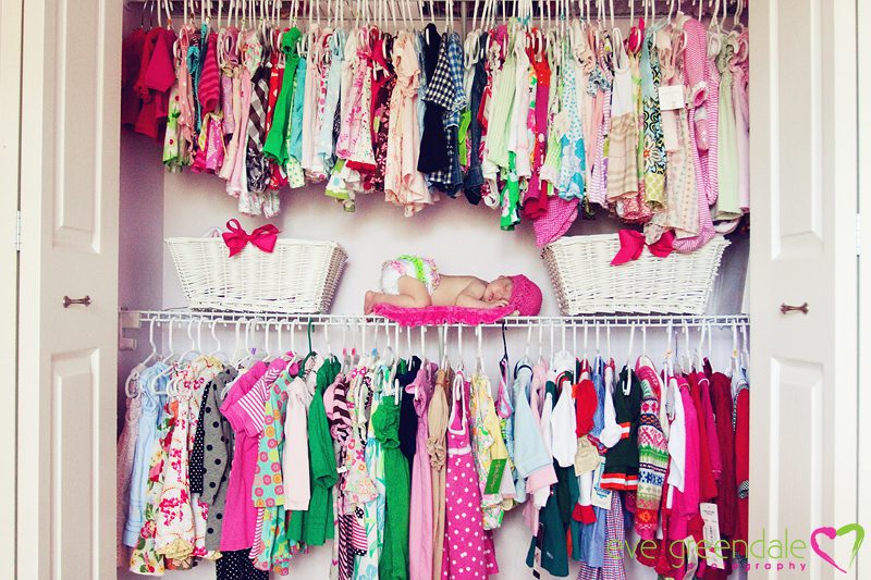sleeping in this closet is every girls dream!